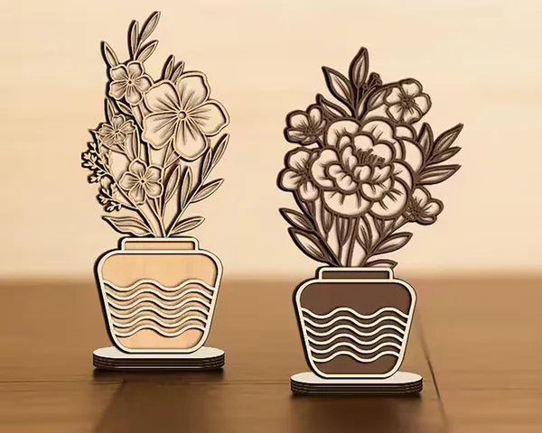 Beige_Layer_Wooden_Flower_Vase_Mdf_Cutout_Diy_And_Craft