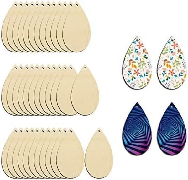 Beige_Teardrop_Wood_Earring_Blanks_Diy_And_Craft