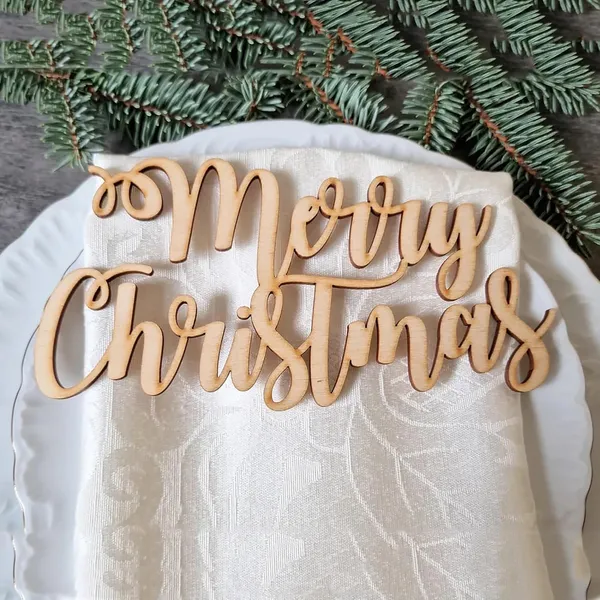 Beige_Wooden_Merry_Christmas_Table_Decor_Festive_Place_Cards_Diy_And_Craft
