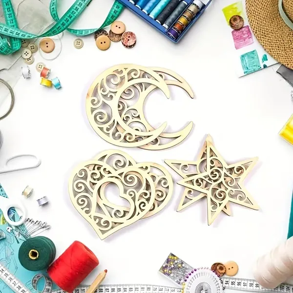 Beige_Wooden_Hollow_Heart_Moon_Star_Shape_Craft_Pieces_Festival