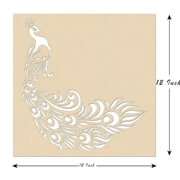 Beige_Wooden_Peacock_And_Diya_Rangoli_Stencil_Cutout_Diy_And_Craft