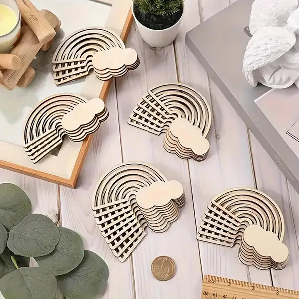 Beige_Wooden_Rainbow_And_Clouds_Shape_Craft_Kids