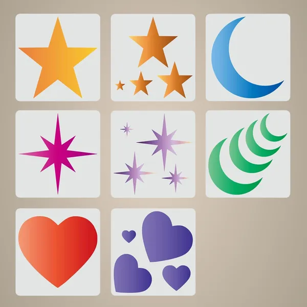 White_Star_Moon_Heart_Stencil_Plastic_Diy_And_Craft