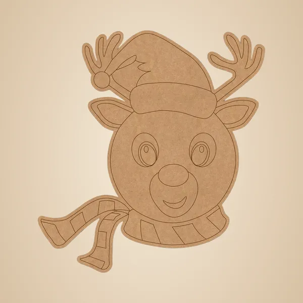 Beige_Reindeer_Christmas_Mdf_Cutout_Diy_And_Craft