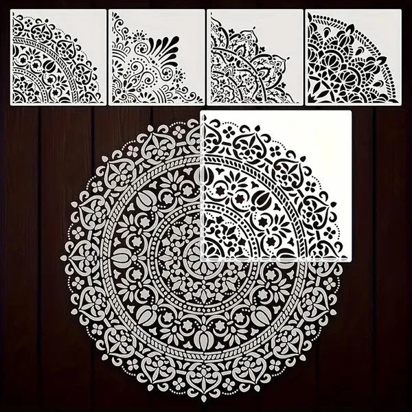 White_Reusable_Mandala_Corner_Stencil_Diy_And_Craft