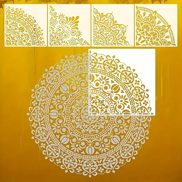 White_Reusable_Mandala_Corner_Stencil_Diy_And_Craft