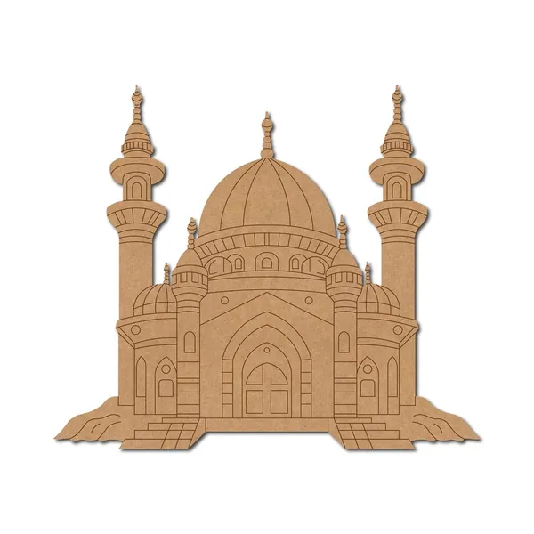 Beige_Masjid_Pre_Marked_Mdf_Board_Islamic_Mosque_Craft_Base_Festival