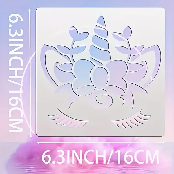 White_Unicorn_Stencil_Templates_Cm_Diy_And_Craft