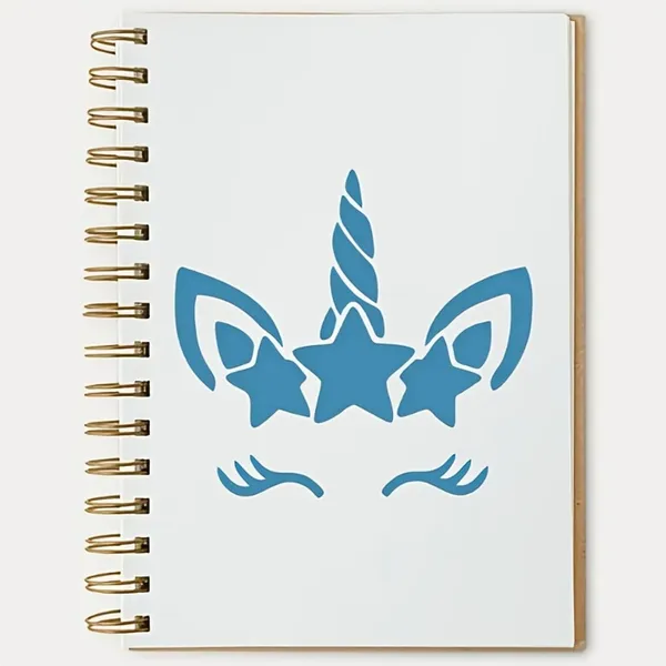 White_Unicorn_Stencil_Templates_Cm_Diy_And_Craft