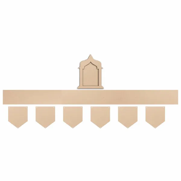 Beige_Temple_Bandhanwar_Pine_Mdf_Door_Hanging_Festival