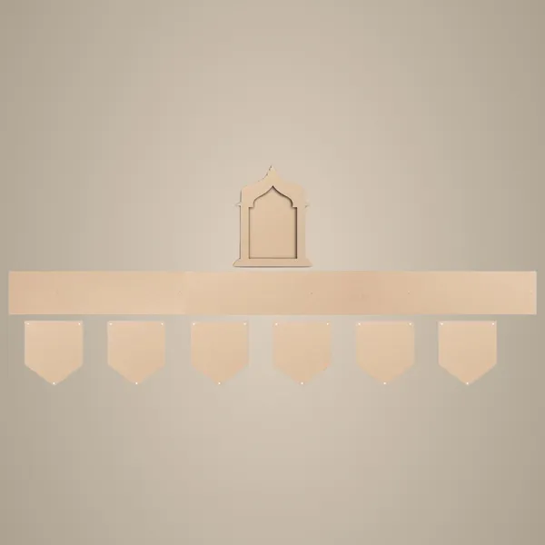 Beige_Temple_Bandhanwar_Pine_Mdf_Door_Hanging_Festival