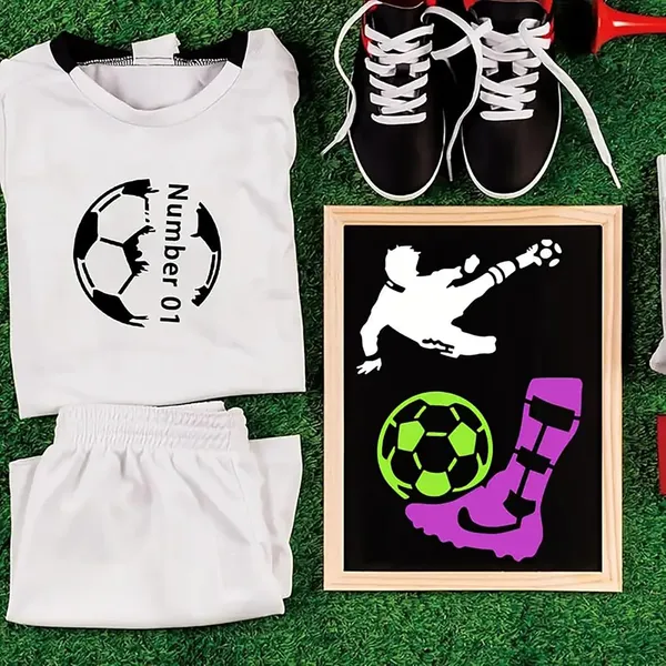 White_Soccer_Stencils_Inch_Reusable_Football_Kids