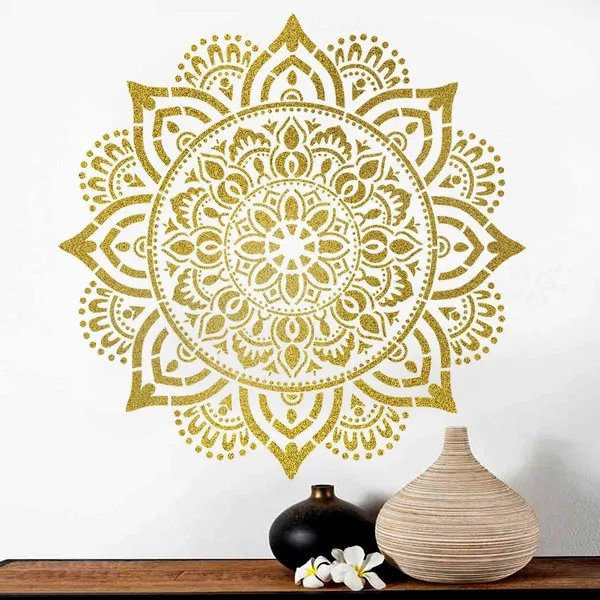 White_Mandala_Wall_Painting_Stencil_Cm_Diy_And_Craft