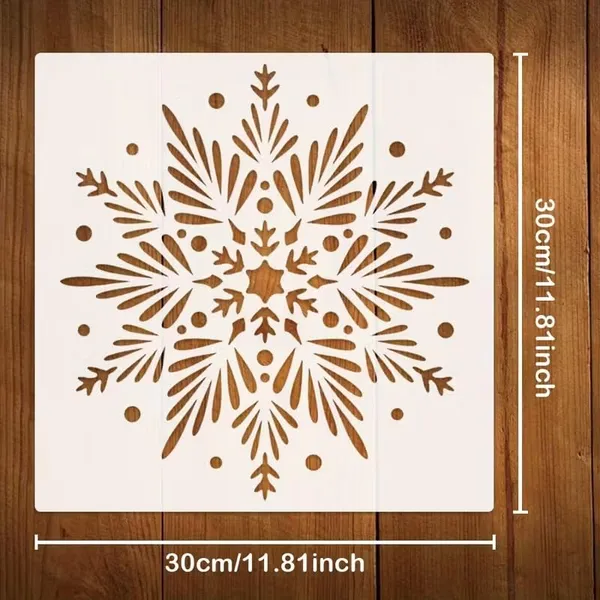 White_Large_Snowflake_Stencil_Home_Decor