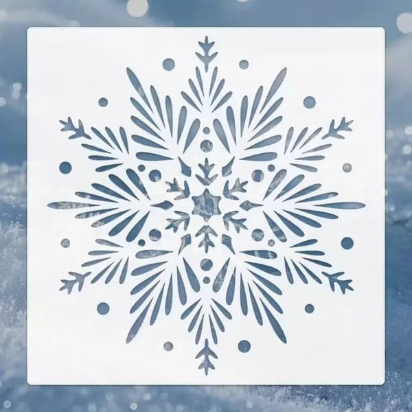 White_Large_Snowflake_Stencil_Home_Decor