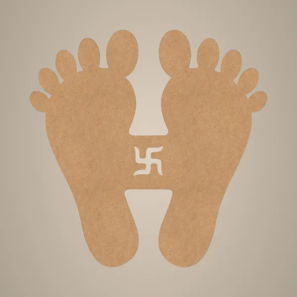 Beige_Wooden_Lakshmi_Paul_Feet_Cutout_Home_Decor