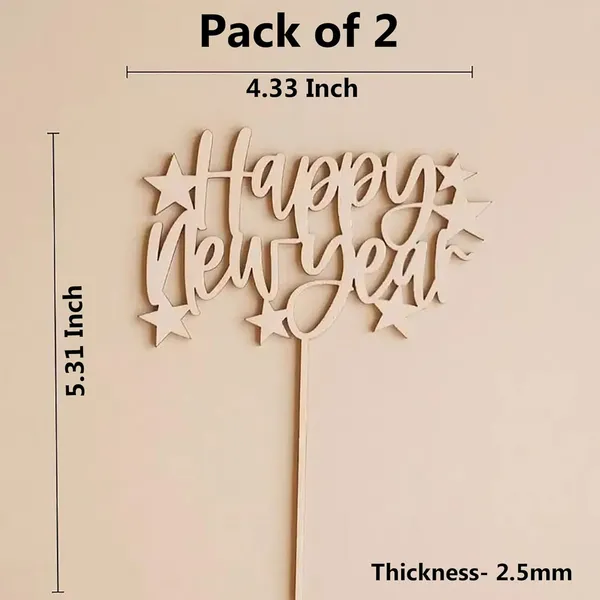 Beige_Happy_New_Year_Wooden_Cake_Toppers_Home_Decor
