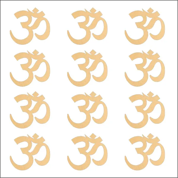 Beige_Om_Shape_Wooden_Cutouts_Diy_And_Craft
