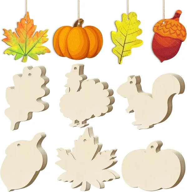 Beige_Wooden_Fall_Ornaments_To_Paint_Thanksgiving_Decorations_Styles_Diy_Blank_Autumn_Maple_Leaves_Turkey_Pumpkin_Unfinished_Wood_Craft_Cutouts_Kids