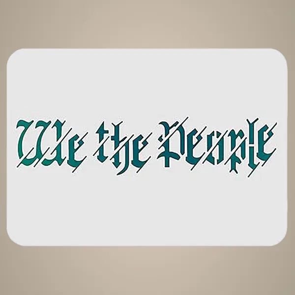 White_We_The_People_Stencil_Reusable_Rectangle_Painting_Home_Decor
