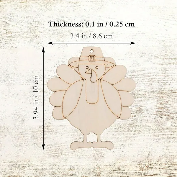 Beige_Wooden_Turkey_Cutouts_Diy_And_Craft