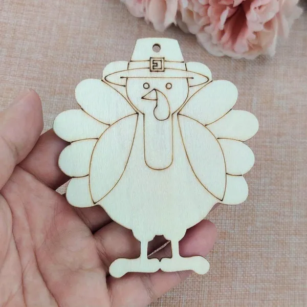 Beige_Wooden_Turkey_Cutouts_Diy_And_Craft