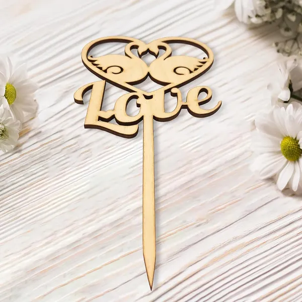Beige_Wooden_Swans_Love_Cake_Topper_Wedding