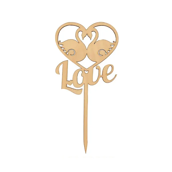 Beige_Wooden_Swans_Love_Cake_Topper_Wedding