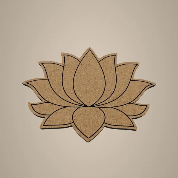 Beige_Wooden_Lotus_Shape_Cutouts_Diy_And_Craft