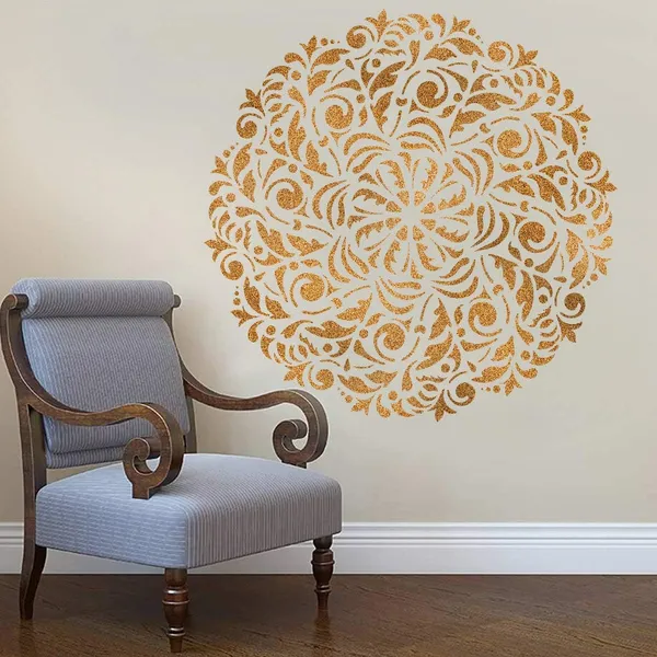 White_Mandala_Wall_Painting_Stencil_Cm_Diy_And_Craft