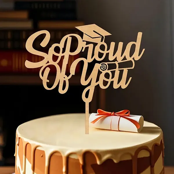 Beige_Wooden_So_Proud_You_Cake_Topper_General