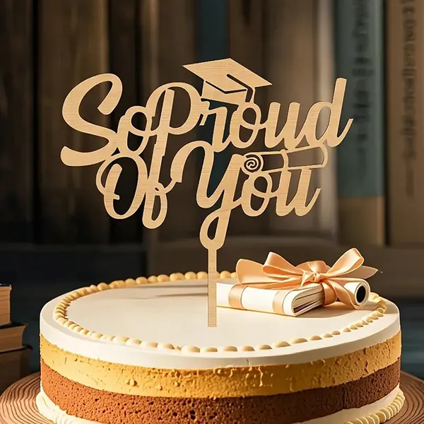 Beige_Wooden_So_Proud_You_Cake_Topper_General