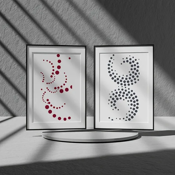 White_Geometric_Circle_Stencils_Reusable_Abstract_Pet_Templates_Diy_And_Craft