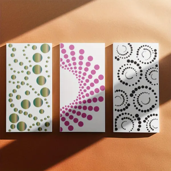 White_Geometric_Circle_Stencils_Reusable_Abstract_Pet_Templates_Diy_And_Craft