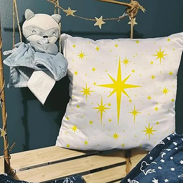 White_Star_Stencil_Home_Decor