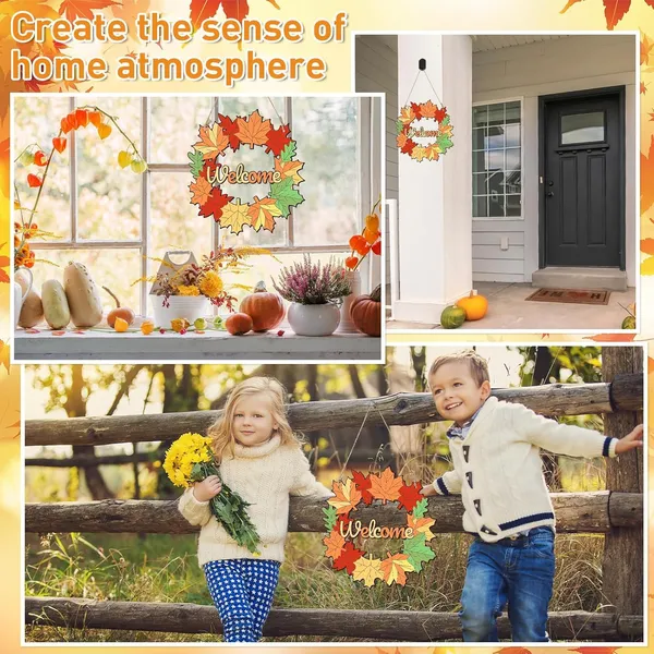 Beige_Wooden_Fall_Leaves_Wreath_Ornaments_Diy_And_Craft