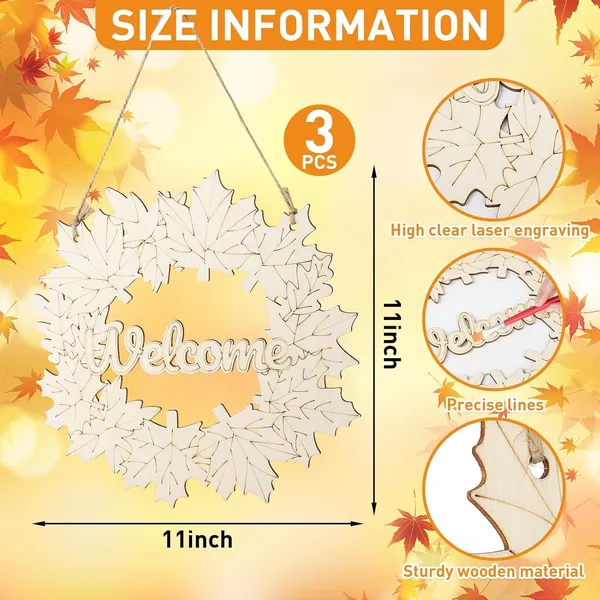 Beige_Wooden_Fall_Leaves_Wreath_Ornaments_Diy_And_Craft