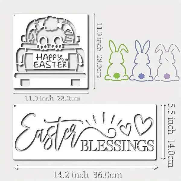 White_Large_Easter_Stencils_Diy_And_Craft