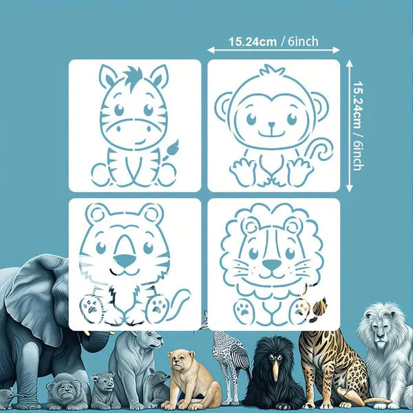 Beige_Animal_Stencil_Drawing_Templates_Kids