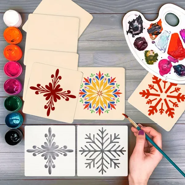 White_Snowflake_Stencil_Cm_Diy_And_Craft