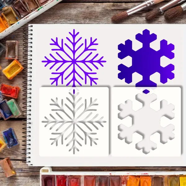 White_Snowflake_Stencil_Cm_Diy_And_Craft