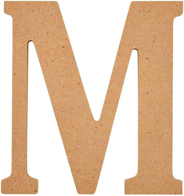 Brown_Mdf_Wooden_Alphabet_Letter_M_Large_Unfinished_Craft_Wood_Letter