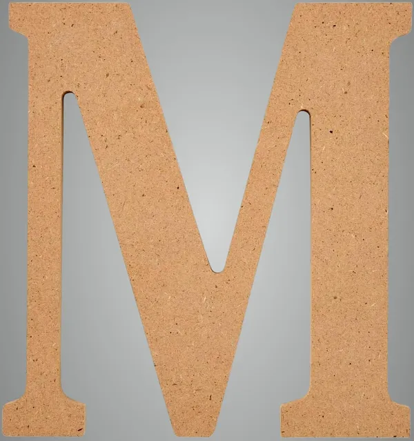 Brown_Mdf_Wooden_Alphabet_Letter_M_Large_Unfinished_Craft_Wood_Letter