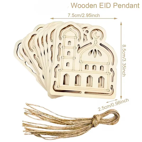 Beige_Letter_Motif_Shape_Diy_Eid_Pine_Wooden_Pendants_Diy_And_Craft