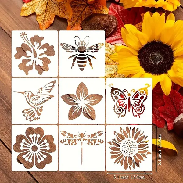 White_Flowers_Birds_Stencils_Diy_And_Craft