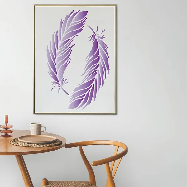 White_Feather_Stencil_A_Size_Cm_Diy_And_Craft