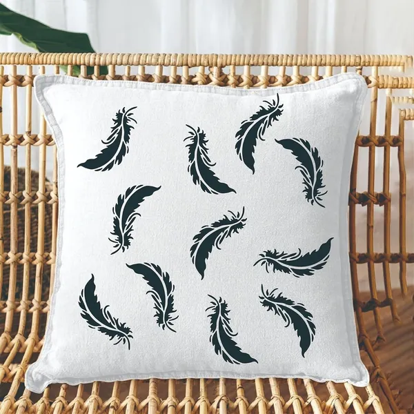 White_Feather_Stencil_A_Size_Cm_Diy_And_Craft