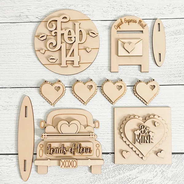 Beige_Wooden_Be_Mine_Tiered_Tray_Decor_Diy_And_Craft