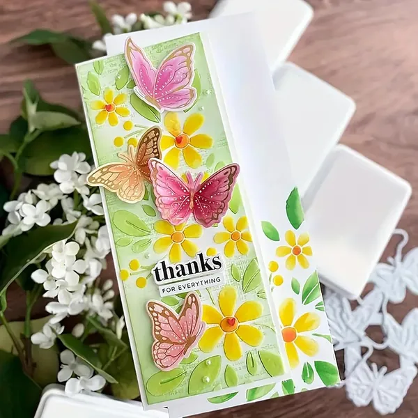 White_Floral_Border_Stencil_Diy_And_Craft