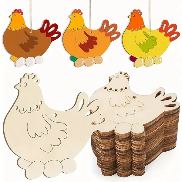 Beige_Wooden_Easter_Hen_Ornaments_Diy_And_Craft